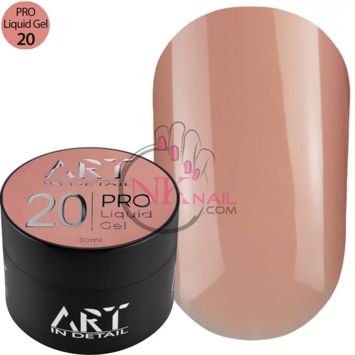 Гель ART PRO Liquid Builder Gel №020, 30 мл TPO free